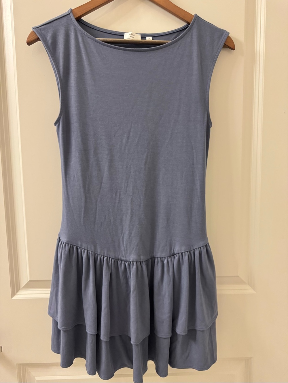 Aritzia Wilfred GoodLux Bloomsbury Short Dress Women’s Sz M Medium Navy 117057